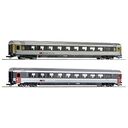 ROCO 3 Piece Set (1): EuroCity Coaches EC 7, SBB (74023)