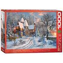 EUROGRAPHICS Christmas Collection - Christmas Cottage - 1000 pieces (6000-0790)