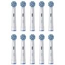 ORAL-B SensitiveClean PRO Replacement Brush Heads, White (10-Pack) (8006540860601)
