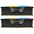 CORSAIR Vengeance RGB Kit, DDR5-6400, Intel optimized, 64GB, CL32, Black (CMH64GX5M2B6400C32)