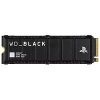Disque SSD Interne WD_BLACK SN850P avec dissipateur pour PS5 4 To Noir - SSD  internes