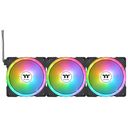 THERMALTAKE SWAFAN EX12 ARGB Sync TT Premium Edition, 120mm, Black, Pack of 3 (CL-F167-PL12SW-A)