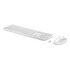 HP 650 Wireless Keyboard and Mouse Combo, Swiss Layout, White (4R016AA#UUZ)