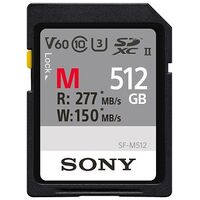 SONY SF-M Series SDXC Memory Card, Class 10, UHS-II U3, 512GB (SF-M512)