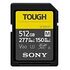 SONY SF-M Tough SDXC Memory Card, Class 10, UHS-II U3, 512GB (SF-M512T)