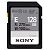 SONY SF-E Serie SDXC Memory Card, Class 10, U3, 128GB (SF-E128A)