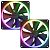 NZXT F140 RGB DUO 140mm, Matte Black, Pack of 2 (RF-D14DF-B1)