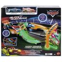 MATTEL Disney Cars - Glow Racers Launch & Criss-Cross Glow Race Set (HPD80)