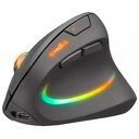 SPEEDLINK Piavo Pro Vertical Wireless Mouse, Rubber Black (SL-630026-BK)