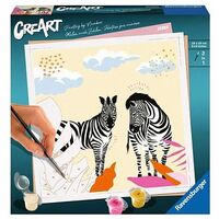 Malen nach Zahlen CreArt: Zebra (Ravensburger)