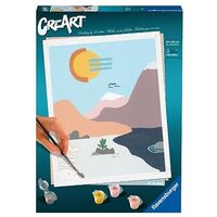 Malen nach Zahlen CreArt: Am Fluss (Ravensburger)