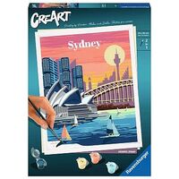 Malen nach Zahlen CreArt: Buntes Sydney (Ravensburger)
