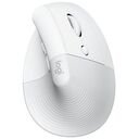 LOGITECH Lift für Mac Vertical Ergonomic Mouse, Weiss (910-006477)