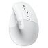 LOGITECH Lift für Mac Vertical Ergonomic Mouse, Weiss (910-006477)