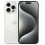 APPLE iPhone 15 Pro Max, 1.0TB, Titan Weiss (MU7H3ZD/A)