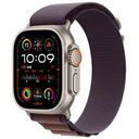 APPLE Watch Ultra 2 GPS + Cellular, 49mm Titanium Case, Natural with Alpine Loop M, Indigo (MRET3FD/A)