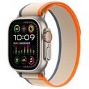 APPLE Watch Ultra 2 GPS + Cellular, 49mm Titanium Case, Natural with Trail Loop, Orange/Beige - M/L (MRF23FD/A)