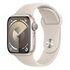 APPLE Watch Series 9 GPS, 41mm Aluminium Case, Starlight with Sport Band S/M, Starlight (MR8T3QF/A)