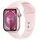 APPLE Watch Series 9 GPS, 41mm Aluminium Case, Pink with Sport Band S/M, Light Pink (MR933QF/A)