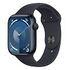 APPLE Watch Series 9 GPS, 45mm Aluminium Case, Midnight with Sport Band S/M, Midnight (MR993QF/A)