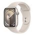 APPLE Watch Series 9 GPS, 45mm Aluminium Case, Starlight with Sport Band M/L, Starlight (MR973QF/A)