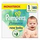PAMPERS Harmonie New Baby Einwegwindeln, Grösse 1 (2-5 kg), 180 Stück