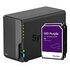 SYNOLOGY DS224+, 8.0TB WD Purple