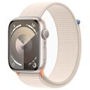 APPLE Watch Series 9 GPS, 45mm Aluminium Case, Starlight with Sport Loop, Starlight (MR983QF/A)