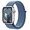 APPLE Watch Series 9 GPS, 41mm Aluminium Case, Silver with Sport Loop, Winter Blue (MR923QF/A)