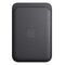 APPLE iPhone Feingewebe Wallet mit MagSafe, Schwarz (MGHA4ZM/A)