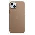 APPLE iPhone 15 Plus Feingewebe Case mit MagSafe, Taupe (MT473ZM/A)