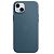 APPLE iPhone 15 Plus Feingewebe Case mit MagSafe, Pazifikblau (MT4D3ZM/A)