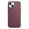 APPLE iPhone 15 Feingewebe Case mit MagSafe, Mulberry (MT3E3ZM/A)