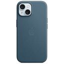APPLE iPhone 15 Feingewebe Case mit MagSafe, Pazifikblau (MT3G3ZM/A)
