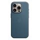 APPLE iPhone 15 Pro Feingewebe Case mit MagSafe, Pazifikblau (MT4Q3ZM/A)