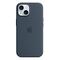 APPLE iPhone 15 Silikon Case mit MagSafe, Sturmblau (MXPF3ZM/A)