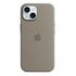 APPLE iPhone 15 Silikon Case mit MagSafe, Tonbraun (MXPG3ZM/A)