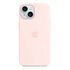 APPLE iPhone 15 Silicone Case with MagSafe, Light Pink (MXPH3ZM/A)