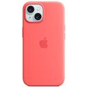 APPLE iPhone 15 Silicone Case with MagSafe, Guava (MT0V3ZM/A)
