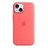 APPLE iPhone 15 Silikon Case mit MagSafe, Guave (MT0V3ZM/A)