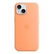 APPLE iPhone 15 Silicone Case with MagSafe, Orange Sorbet (MT0W3ZM/A)