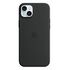 APPLE iPhone 15 Plus Silikon Case mit MagSafe, Schwarz (MXQR3ZM/A)