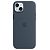 APPLE iPhone 15 Plus Silikon Case mit MagSafe, Sturmblau (MXQT3ZM/A)