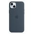 APPLE iPhone 15 Plus Silikon Case mit MagSafe, Sturmblau (MXQT3ZM/A)