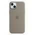 APPLE iPhone 15 Plus Silikon Case mit MagSafe, Tonbraun (MT133ZM/A / MXQU3ZM/A)