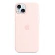 APPLE iPhone 15 Plus Silicone Case with MagSafe, Light Pink (MXQV3ZM/A)
