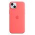 APPLE iPhone 15 Plus Silicone Case with MagSafe, Guava (MT163ZM/A)