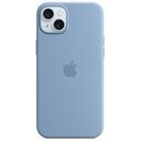 APPLE iPhone 15 Plus Silicone Case with MagSafe, Winter Blue (MT193ZM/A)