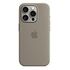 APPLE iPhone 15 Pro Silikon Case mit MagSafe, Tonbraun (MT1E3ZM/A)