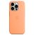 APPLE iPhone 15 Pro Silikon Case mit MagSafe, Sorbet Orange (MT1H3ZM/A)